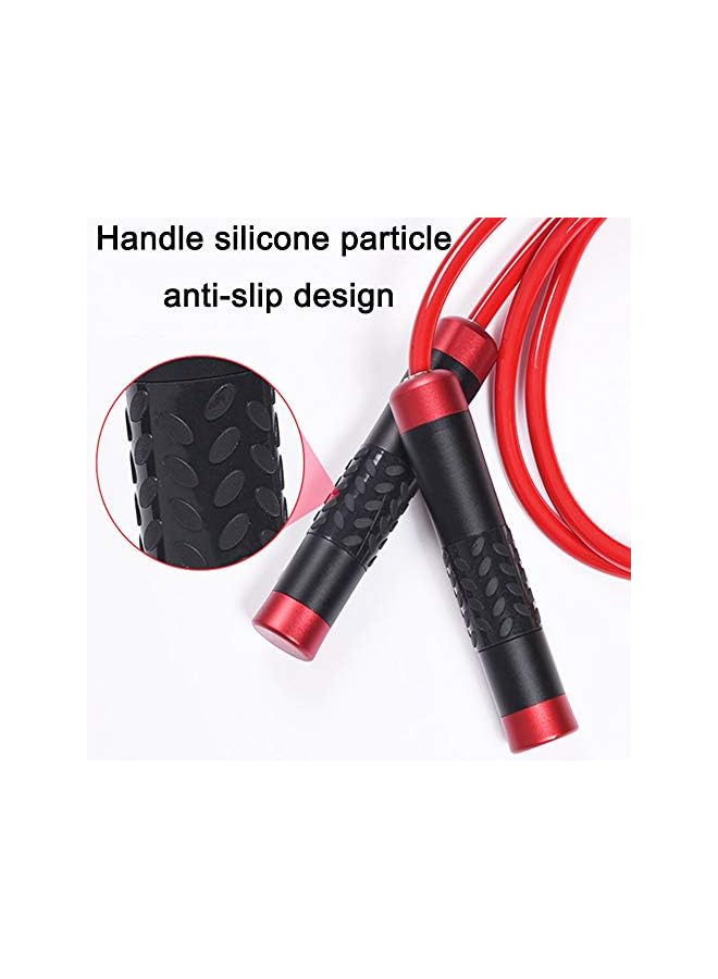 PROMASS Weighted Jump Rope For Women,Men,Heavy Jump Rope With Adjustable Bold Pvc Rope,Ball Bearing Aluminum Handle,Great For Crossfit Training, Boxing, And Mma Workouts - Image 4