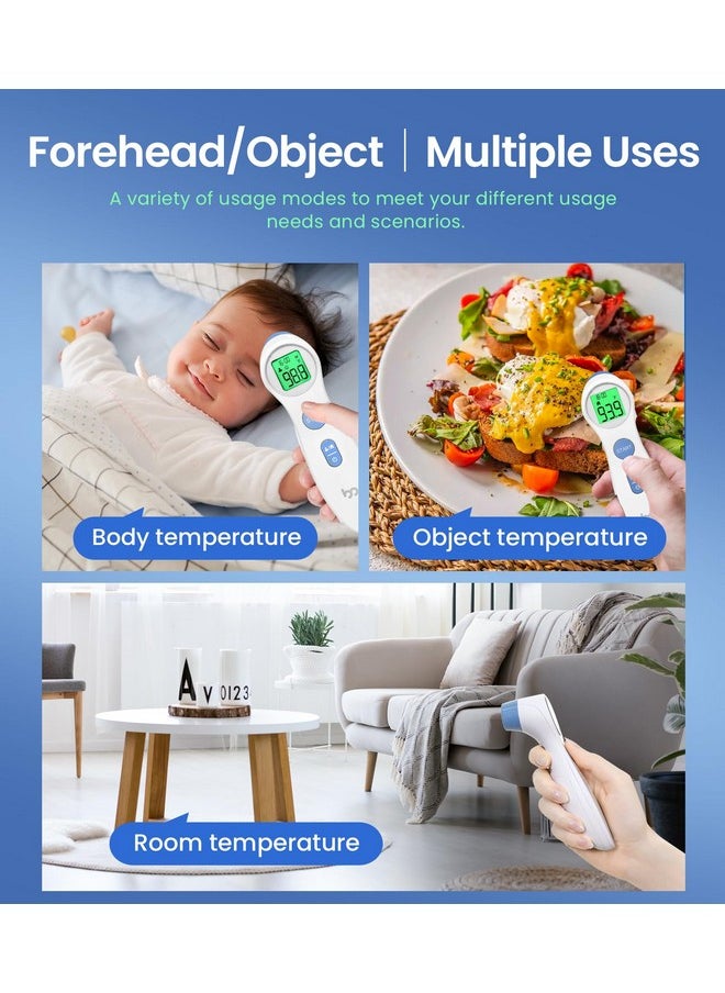 Femometer Forehead Thermometer for Adults and Kids, Digital Touchless Thermometer for Baby, Infants and Toddlers, 3 Color Fever Alarm, FSA HSA Eligible,1s Fast Accurate Reading, Non Contact  - Image 4