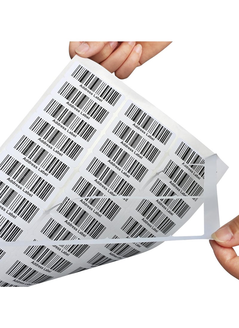Shipping Address Mailing Labels 30-UP White Shipping Labels for Inkjet or Laser Printer Labels White Blank Sticker Name Tags Printable Address Labels 30 Per Page 3000 Labels 100Sheets