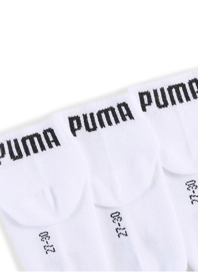 PUMA Youth 3 Pack Plain Quarter Socks