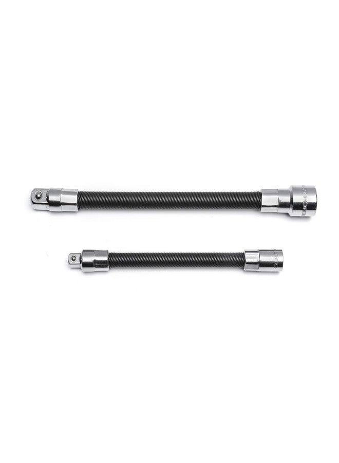 GEARWRENCH 2 Pc. 1/4" & 3/8" Drive Flex Extension Set Includes 6" & 8" - 87912 - Image 1