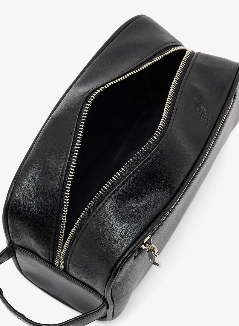 Robert Wood  Zip Closure Toiletry Bag with branding for Men | Best Price UAE
