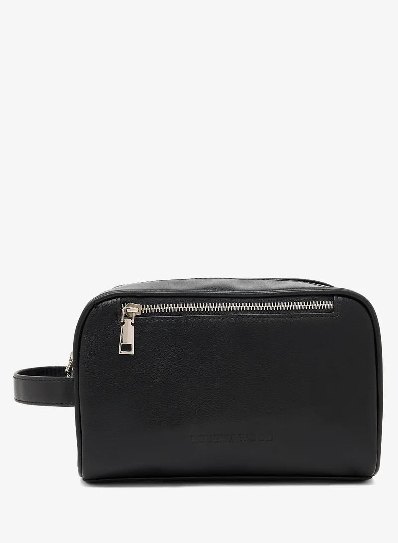 Zip Closure Toiletry Bag with branding