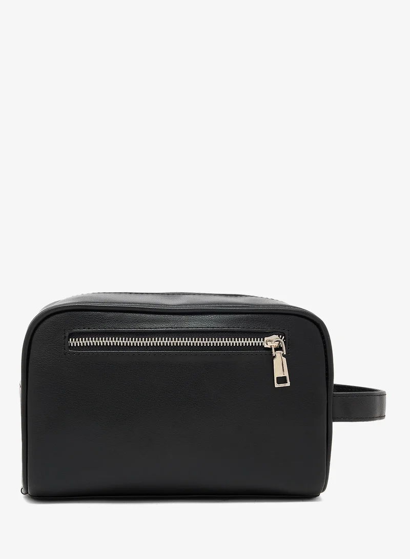 Robert Wood  Zip Closure Toiletry Bag with branding for Men | Best Price UAE