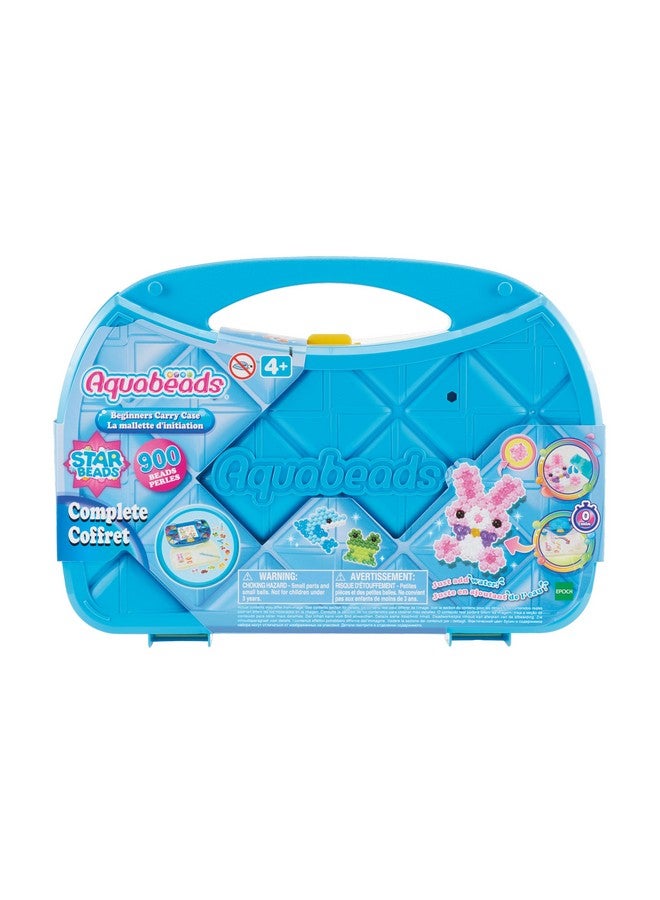 Aquabeads Beginners Carry Case - Fun and Creative Arts & Crafts Bead Kit for Kids Ages 4 and Up - Includes Over 900 Beads - Image 1