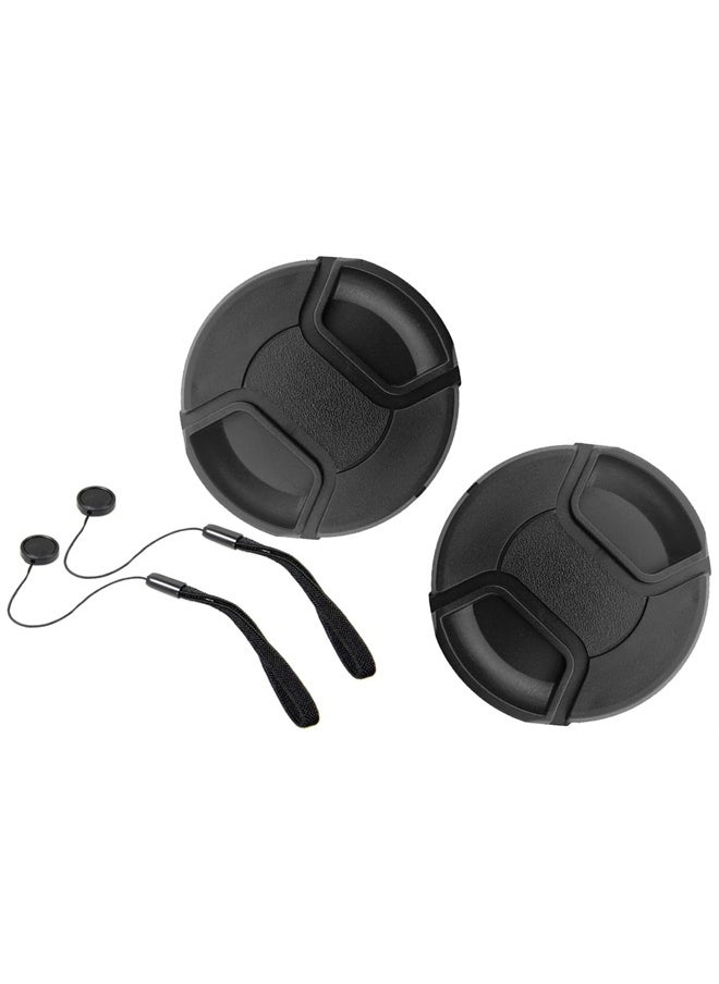 HUIPUXIANG - 77mm Lens Cap Cover for Nikon COOLPIX P1000 16.7 Digital Camera (for Accessories),HUIPUXIANG [2 Pack] - Image 1