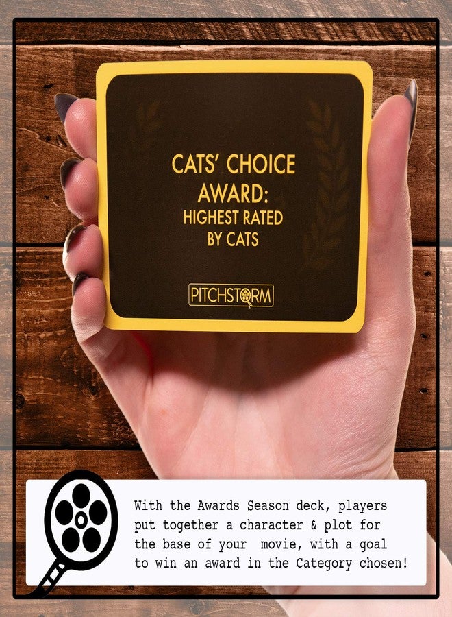 Skybound Pitchstorm Awards Season: Expansion for The Card Game of Pitching Horrible Movie Ideas to The Worst Executives | 3-12 Players, Ages 14+ - Image 3
