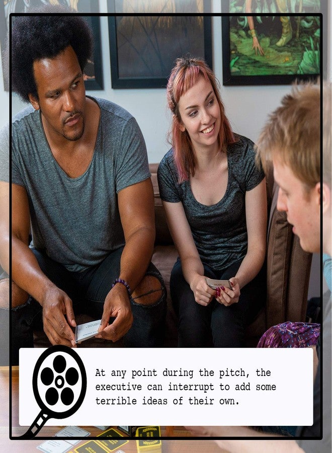 Skybound Pitchstorm Awards Season: Expansion for The Card Game of Pitching Horrible Movie Ideas to The Worst Executives | 3-12 Players, Ages 14+ - Image 4