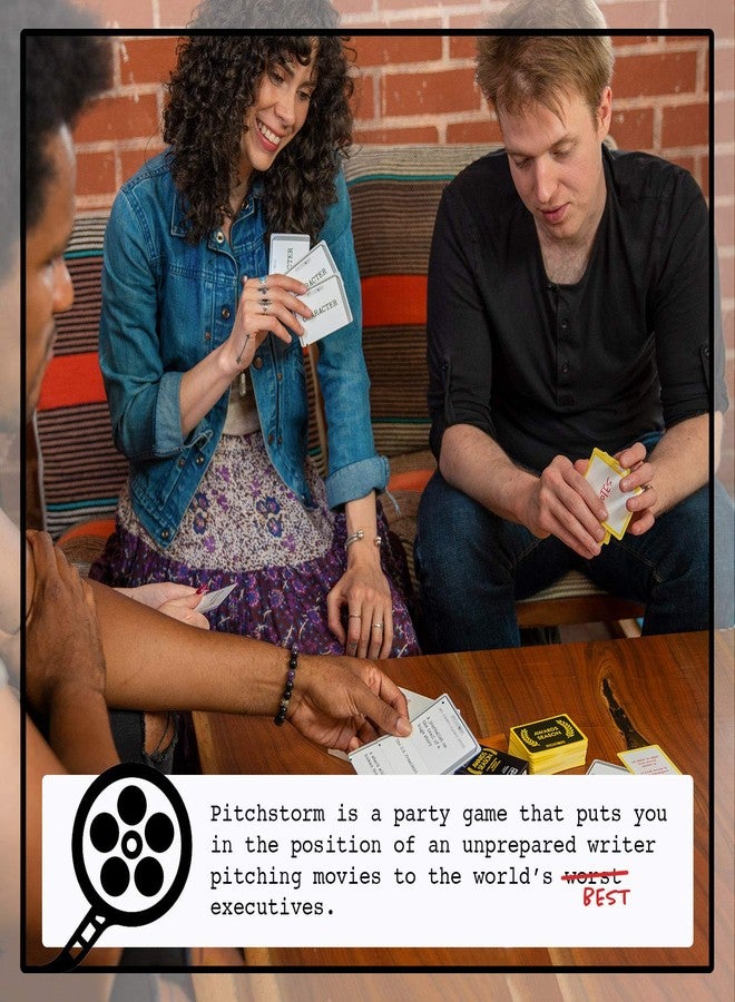Skybound Pitchstorm Awards Season: Expansion for The Card Game of Pitching Horrible Movie Ideas to The Worst Executives | 3-12 Players, Ages 14+ - Image 2