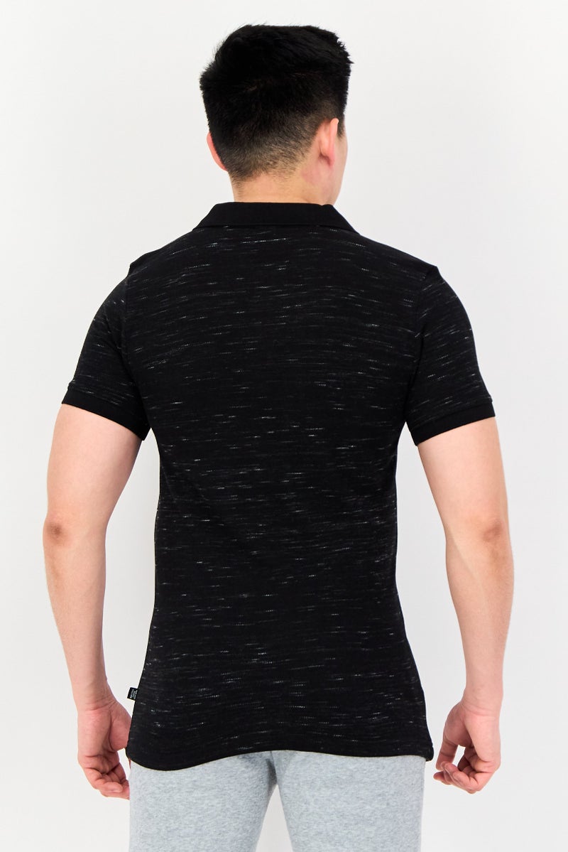 PUMA Men Sportswear Fit Short Sleeve Outdoor T-Shirt, Heather Black - Image 4