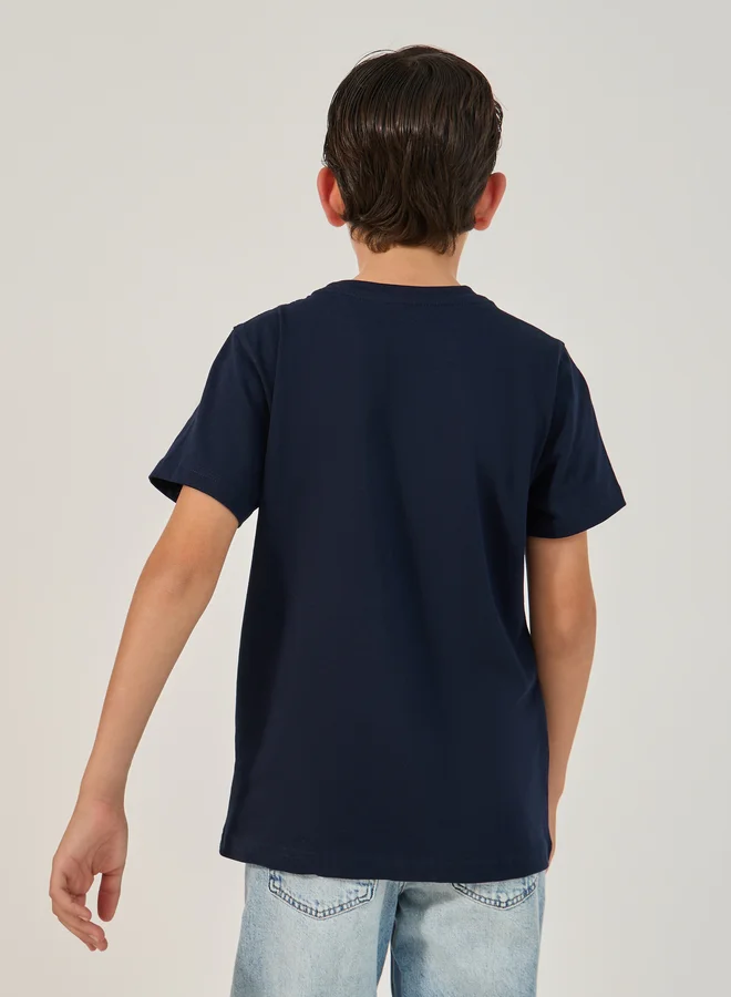 Styli Styli Graphic Print Round Neck T-Shirt
