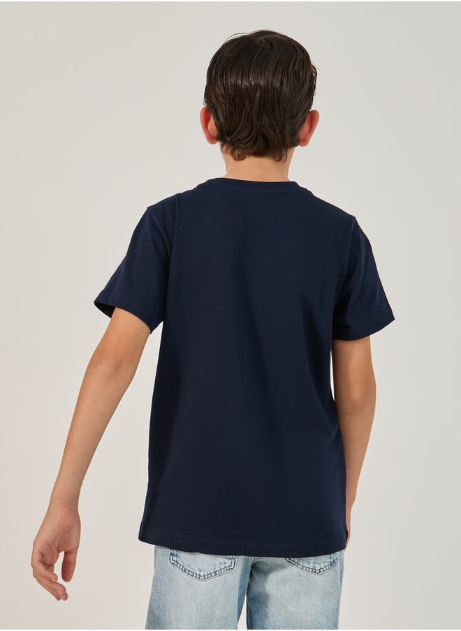 Styli Styli Graphic Print Round Neck T-Shirt  - Image 4