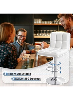 Mahmayi Ultimate C8541 Bar Stool - White  - Image 4