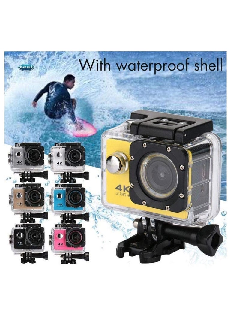 Generic - Action Camera 2.0 Waterproof DVR Sport Camera Wifi Remote Control Action Cam 720PHD Loop Recording Video Camcorder - Image 1