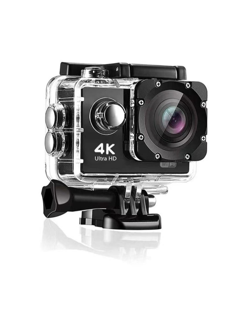 Generic - Action Camera 2.0 Waterproof DVR Sport Camera Wifi Remote Control Action Cam 720PHD Loop Recording Video Camcorder - Image 1