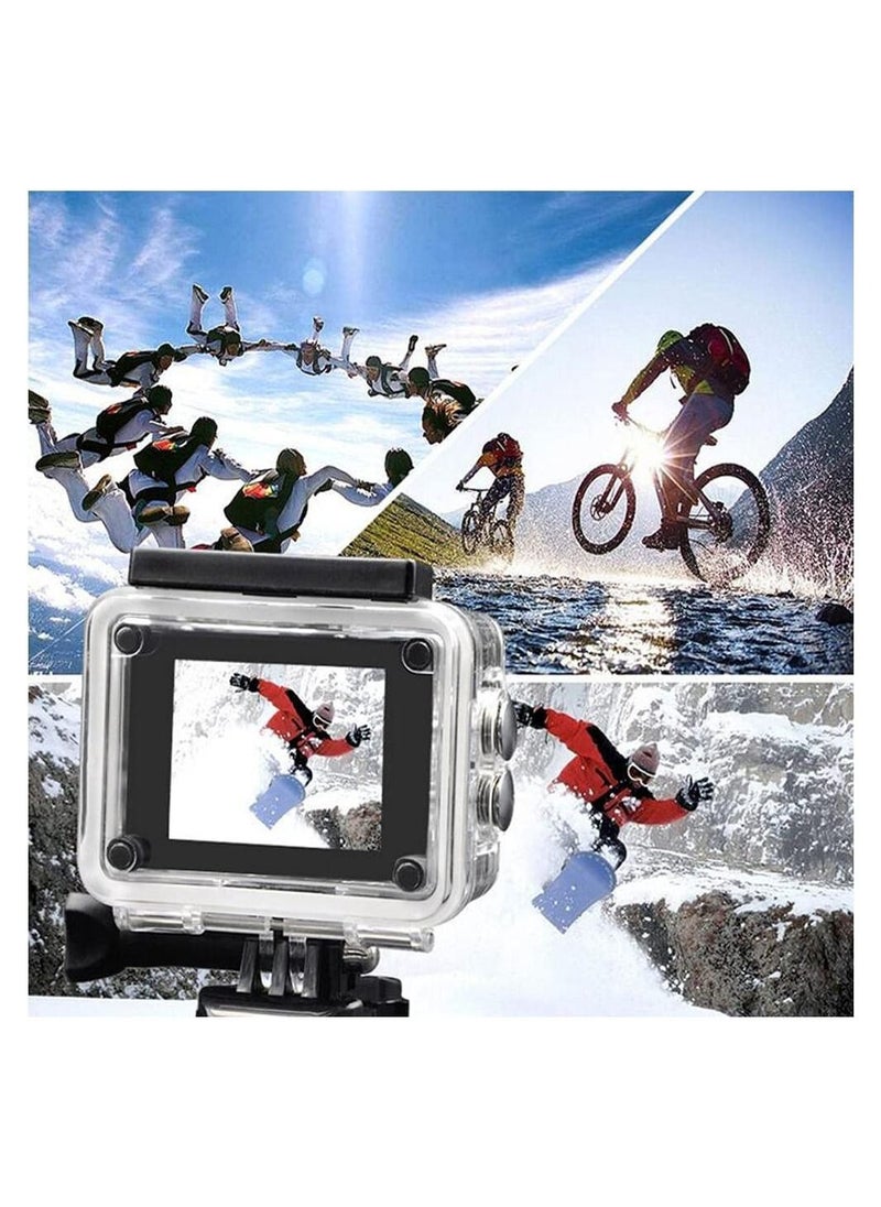 Generic - Action Camera 2.0 Waterproof DVR Sport Camera Wifi Remote Control Action Cam 720PHD Loop Recording Video Camcorder - Image 1