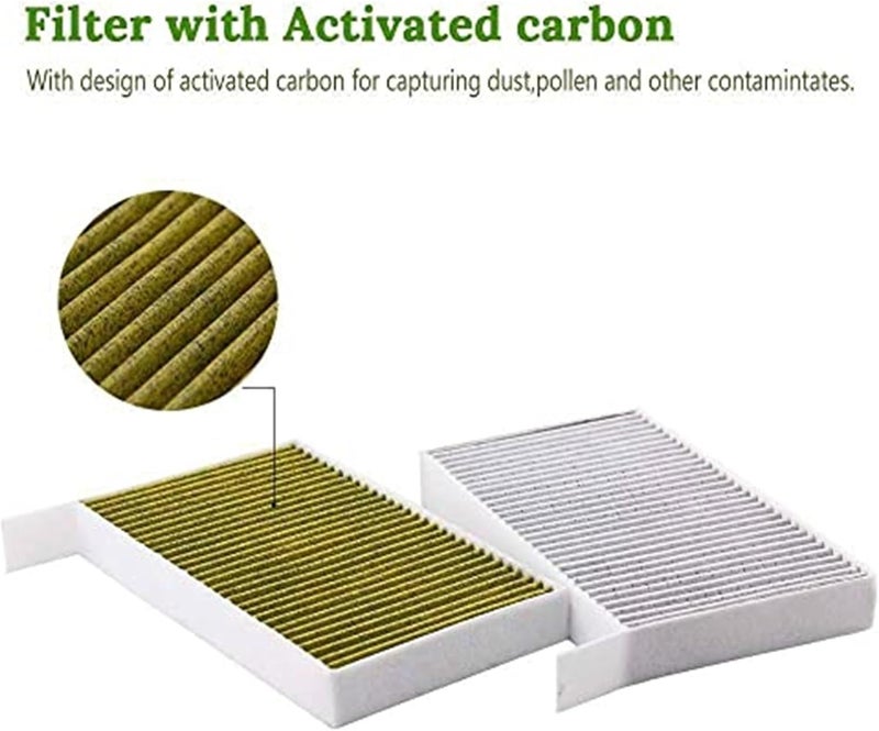 Wivplex Cabin Air Filter Set for Tesla Model 3 - Image 4