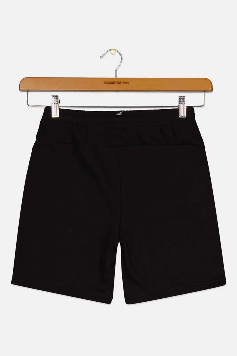 PUMA Kids Boy Sportswear Fit Training Shorts, Black  - Image 2