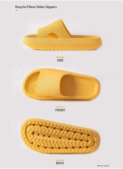 Arabest Cloud Slides Women's and Men's Bathroom Anti Slip Quick Dry Ultra Soft Thick Bottom Home Slippers  - Image 1