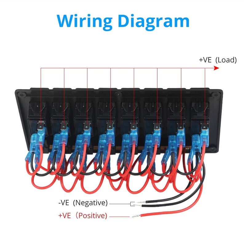 Wivplex 8 Gang Waterproof Switch Panel - Image 3