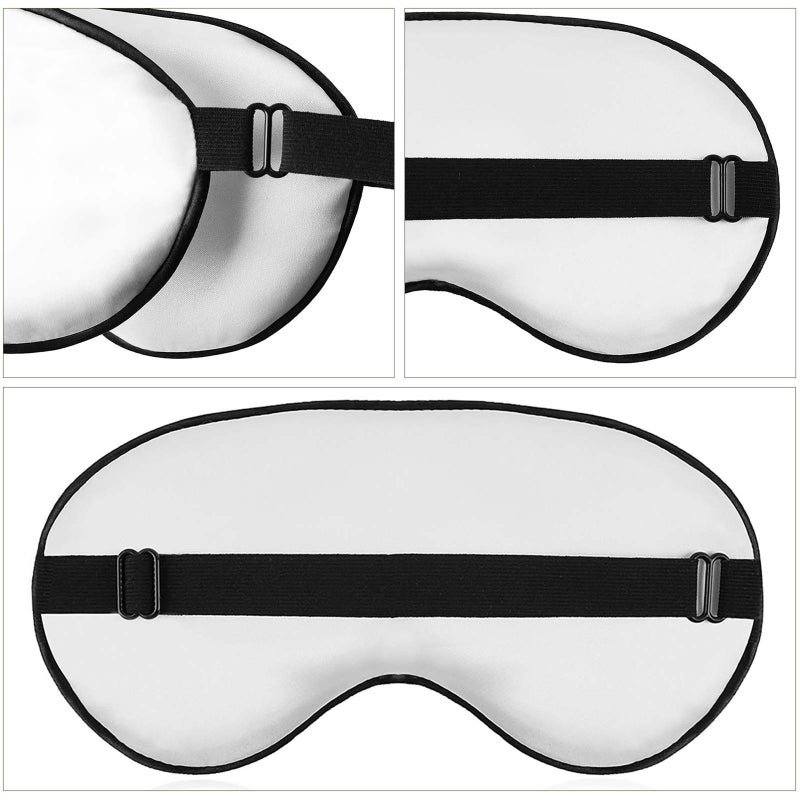 Funny Heavy Makeup And Big Eyes Printed High Quality Sleep Mask 100 Percent Light Blocking Soft Comfortable Lightweight Portable Eye Mask For Insomnia Travel Work Napping - Image 5