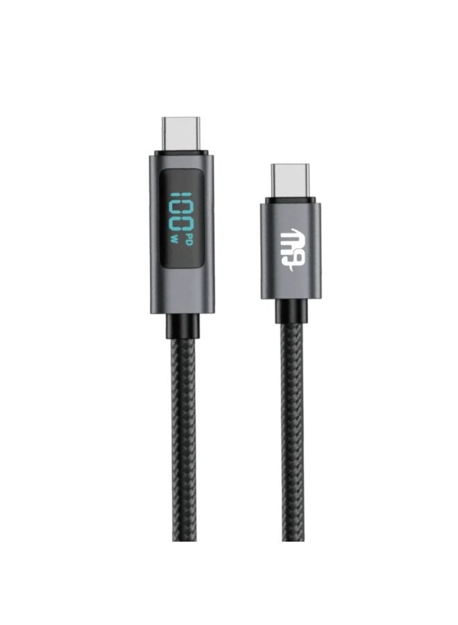 Nine SPARKLE Digital USB-C to USB-C Cable 100W 1.2M Fast Charging - Image 1