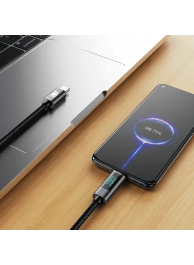 Nine SPARKLE Digital USB-C to USB-C Cable 100W 1.2M Fast Charging - Image 3