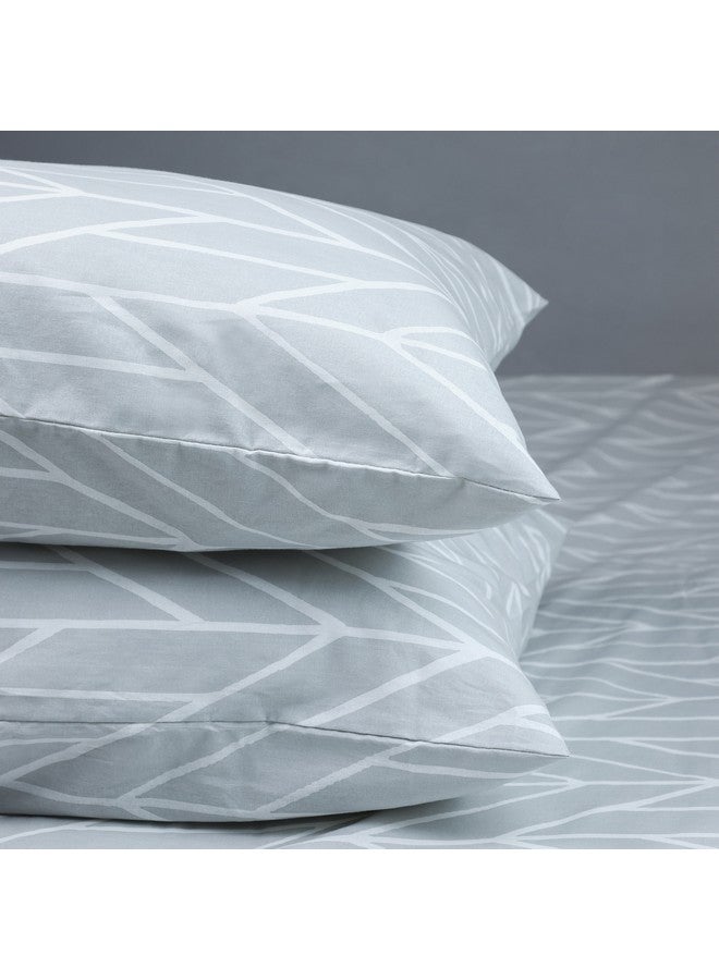 Home Box Malta Centrum 3-Piece Printed Cotton Super King Duvet Cover Set 240 x 220 cm  - Image 5