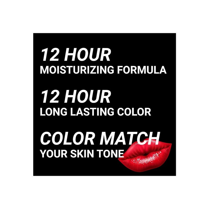 Mood Matcher Luxe Twist Stick Lip Color Raspberry Red - Image 3