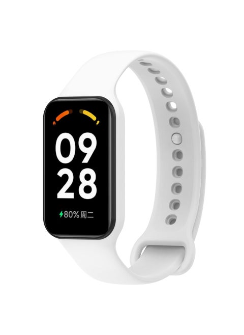 1Pcs Watch band for Redmi smart band 2/xiaomi band 8 active watch strap White
