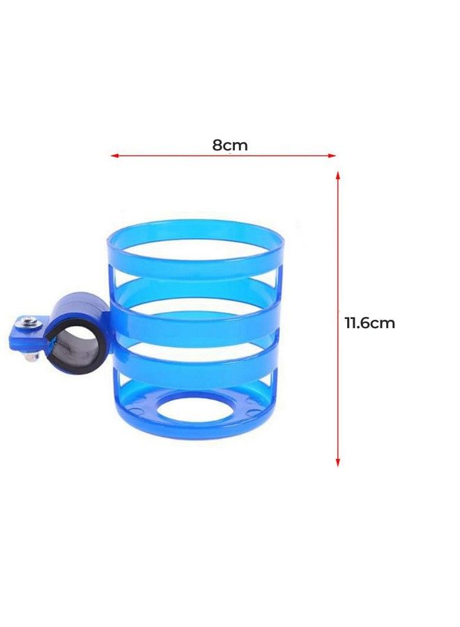 Safe-O-Kid Safe O Kid Universal Stroller Cup Holder Carrying Milk Bottle Stroller;Pram Accessories For Baby Blue Pack Of 2 - Image 4