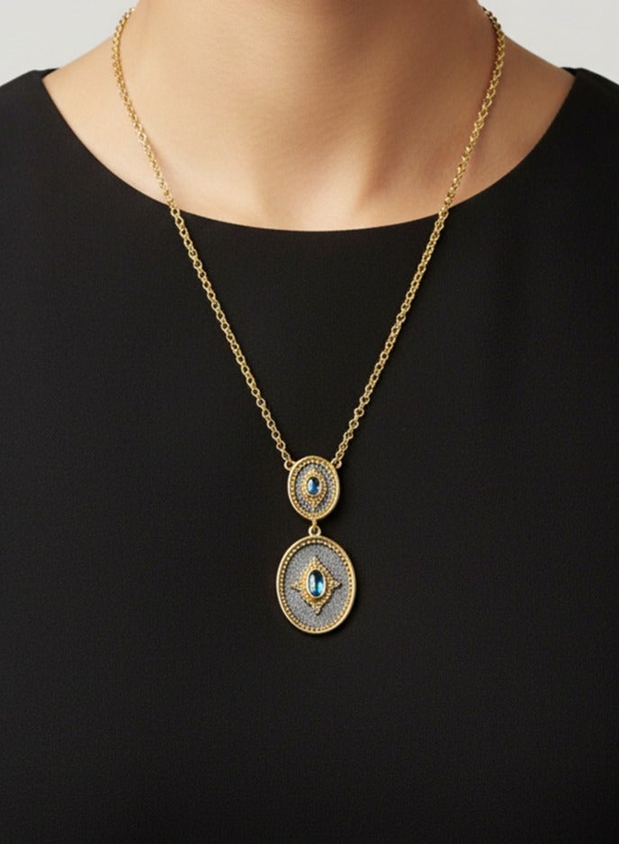 بي تي سي إيلا - سلسله فضة مطليه بالذهب (SIL0487) - Image 1