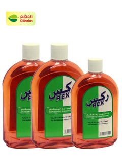 REX Rex Antiseptic & Disnfctant ,2×750ml+500ml 