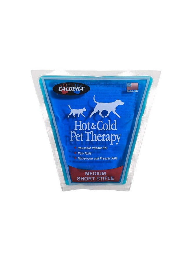 عبوة جل علاجي قصير للركبة من شركة كالديرا إنترناشونال، متوسطة الحجم، زرقاء (PG203)