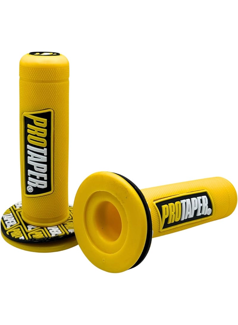 Pro Tapes Synergy Dual Density MX Handlebar Grips – 7/8” Motorcycle Motocross Dirt Bike Grips for CRF, YZF, EXC - Image 1
