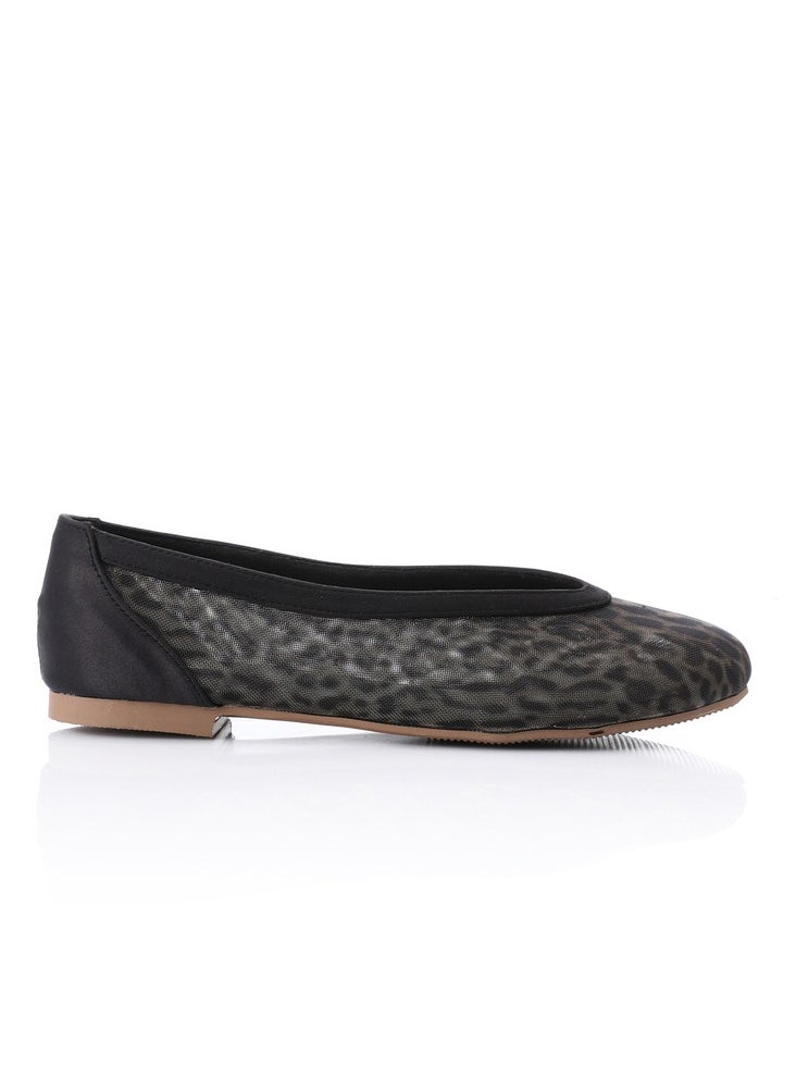 Mr.joe Mr Joe Leopard Print Mary Jane Flats Ballerina 3021  - Image 2