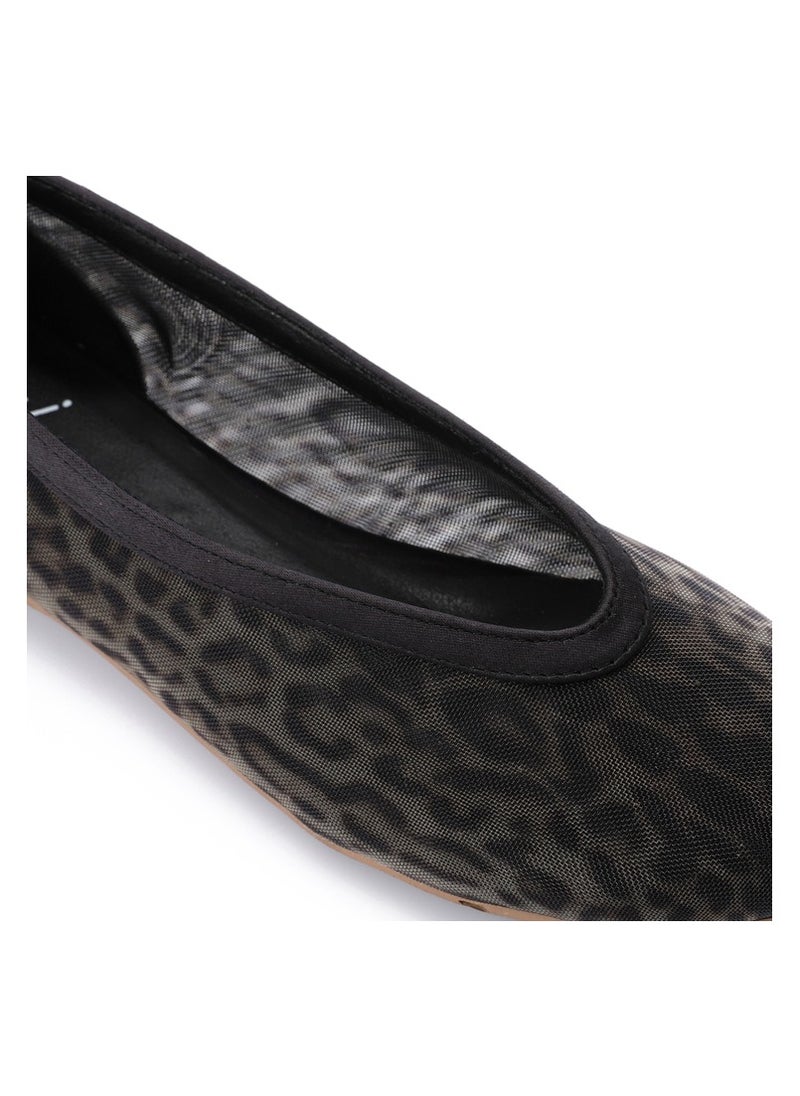 Mr.joe Mr Joe Leopard Print Mary Jane Flats Ballerina 3021  - Image 5