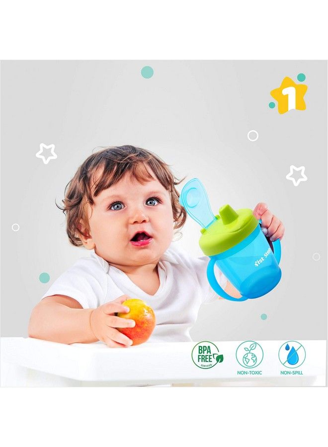1st Step 250 Ml Bpa Free Hard Spout Sipper (Blue Polypropylene (Pp)) - Image 5