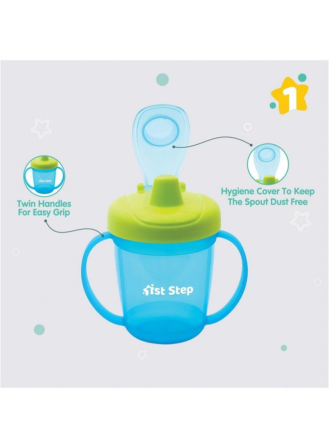 1st Step 250 Ml Bpa Free Hard Spout Sipper (Blue Polypropylene (Pp)) - Image 3