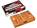 BSIRI Wood Dominos Set for Adults Double 6 Classic Thick Wooden Professional Colored Dominoes Game Travel Portable Six Domino Games Case Kit Bulk for Classroom - Image 2