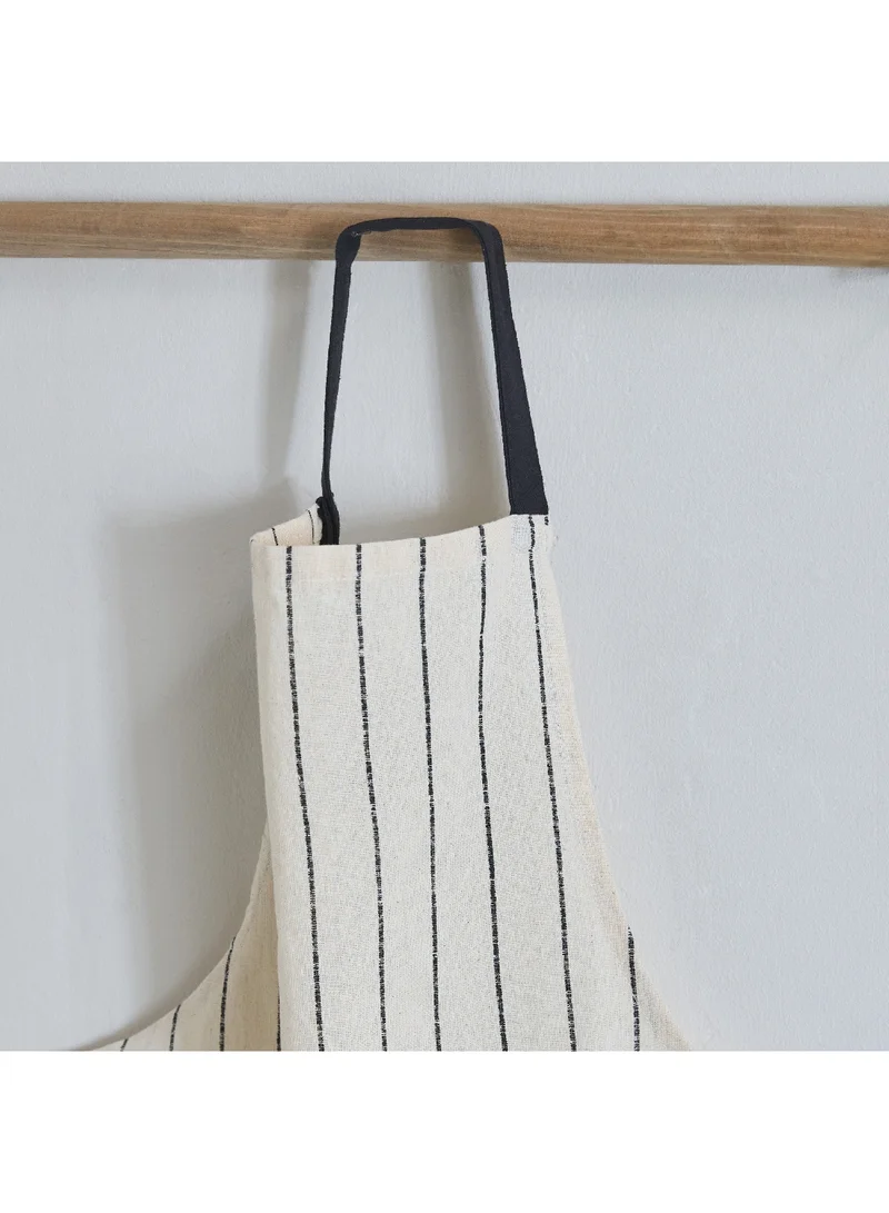 Home Box Noir Stripe Apron 90 x 60 cm