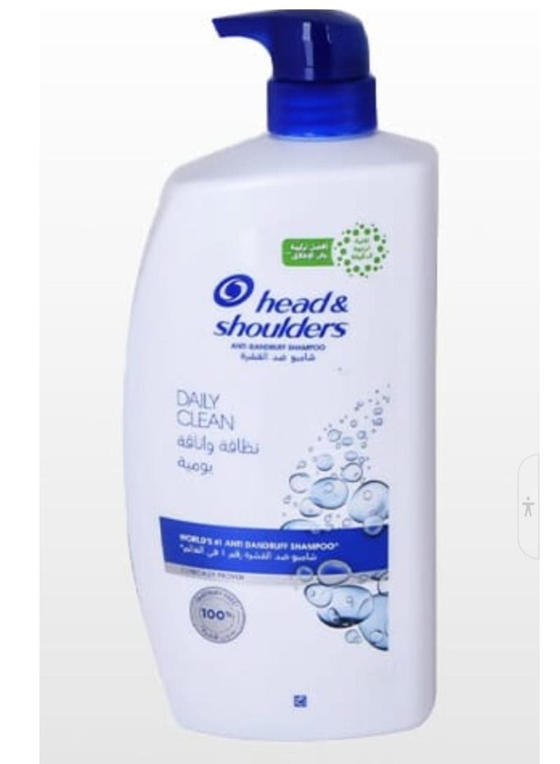 شامبو الرأس آند شولدرز نظافة وأناقة يومية ضد القشرة، 1 لتر