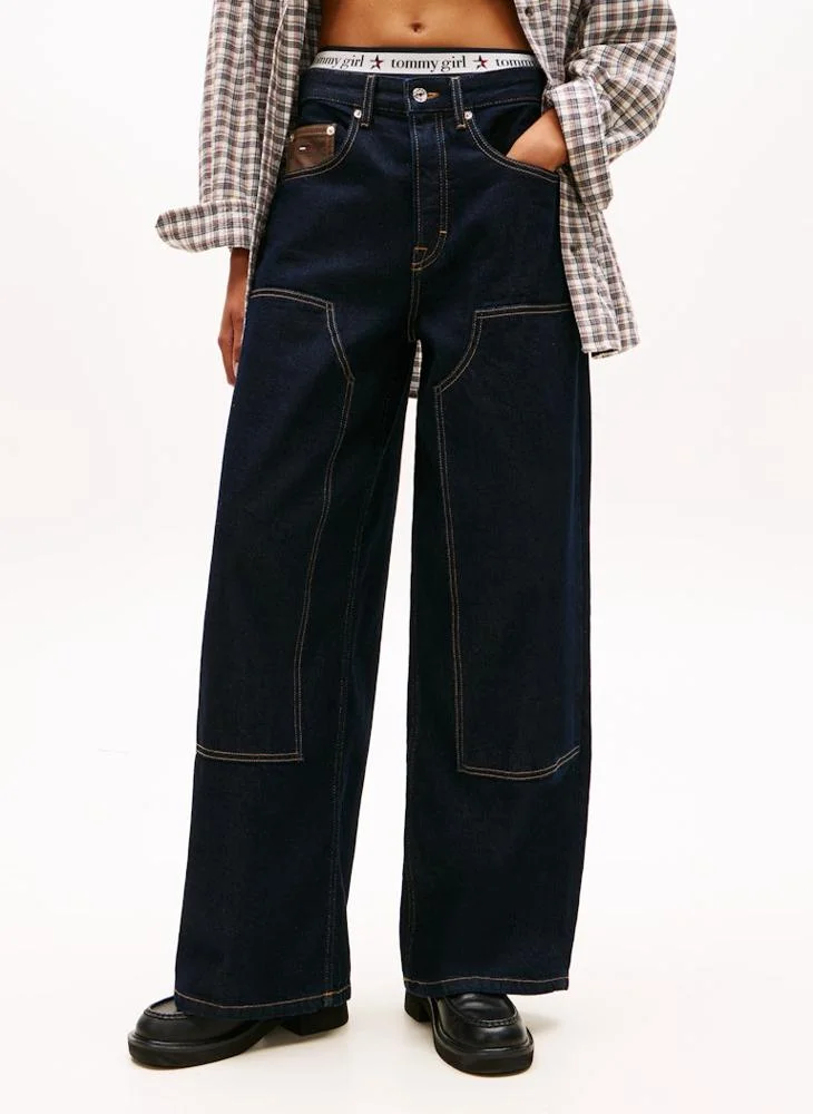Casual Wide Leg Jeans