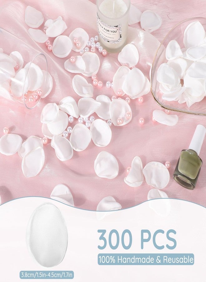 Suream White Silk Flower Petals, 300 Pcs Flower Girl Scatter Petals for Wedding Decorations, Table Centerpieces Party Bridal Showers Birthday Wedding Ceremony Decor - Image 2