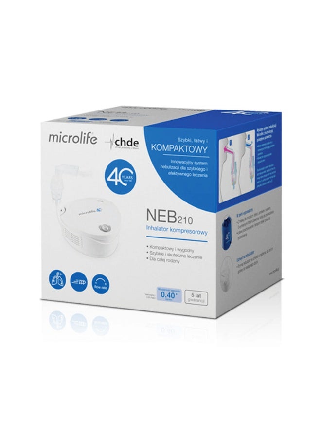 ميكرولايف NEB 210 جهاز الاستنشاق بالضاغط نظام الرذاذ المبتكر لعلاج فعال - Image 1