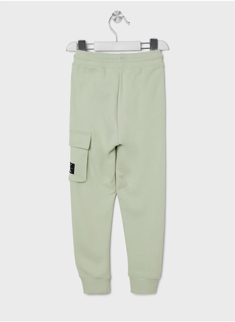 Calvin Klein Jeans Kids Logo Sweatpants