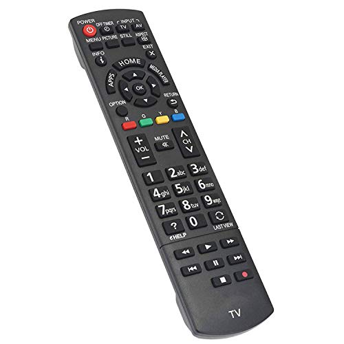 Allimity N2QAYB000834 Remote sub N2QAYB000832 Replace for Panasonic Viera LED TV TH-32AS610G TH-50AS610K TH-32AS610M TH-50AS610G TH-42AS610K TH-50AS610M TH-42AS610G TH-42AS610M TH-L42E6M TH-L50E6M - Image 2
