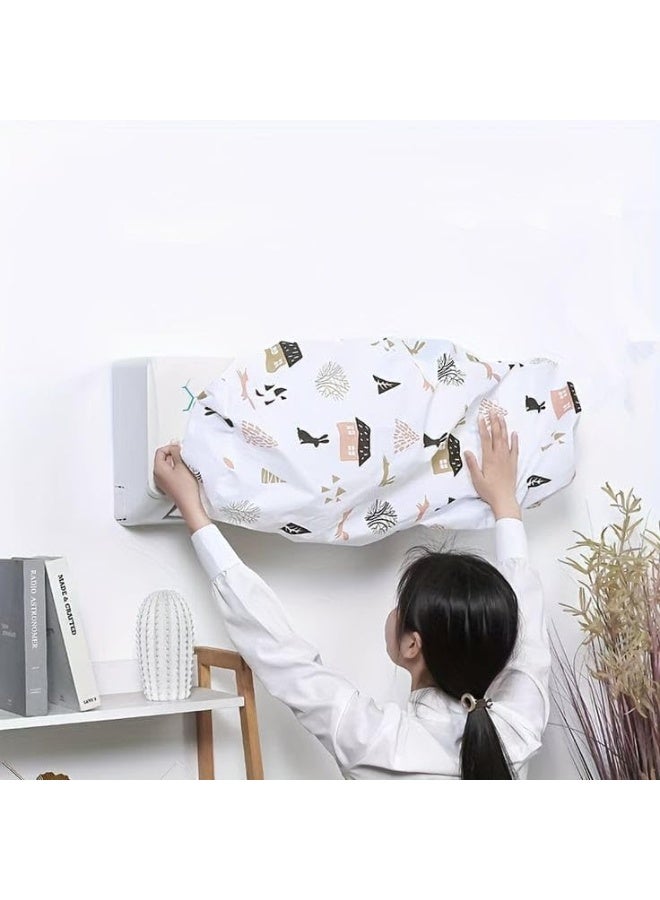 سبيس شوب غطاء تكييف داخلى مقاوم للماء متعدد الاستخدامات، مثالي، مقاس 110 × 33 × 31 سم متعدد الاشكال  - Image 2