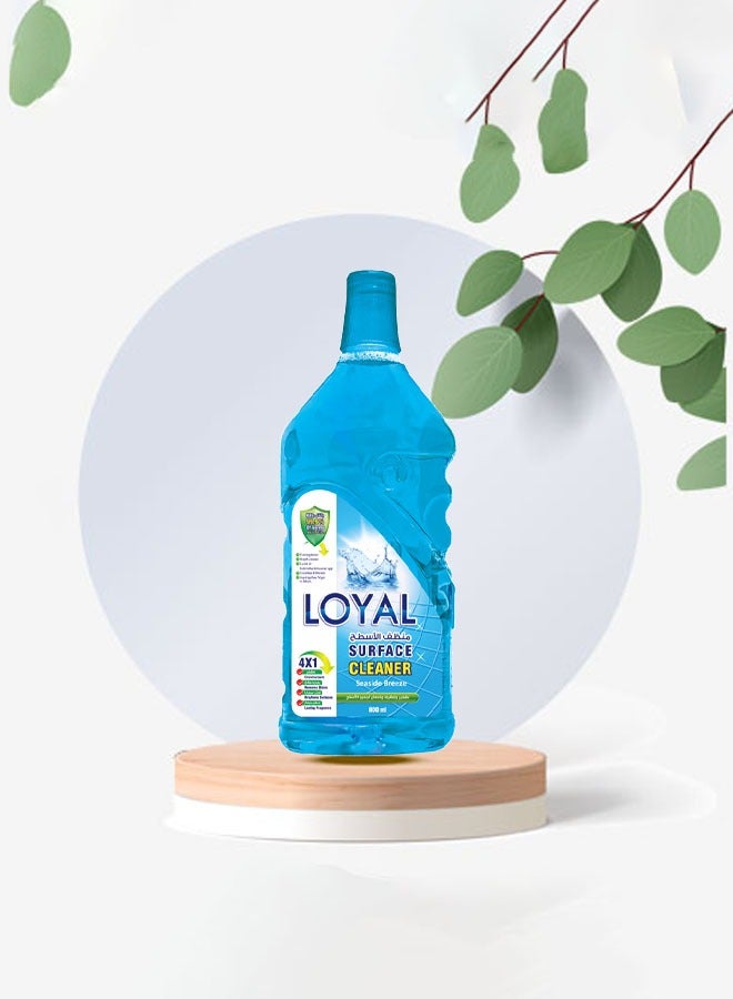 loyal Surface Cleaner Liquid/Seaside Breeze Blue 3x800ml  - Image 3