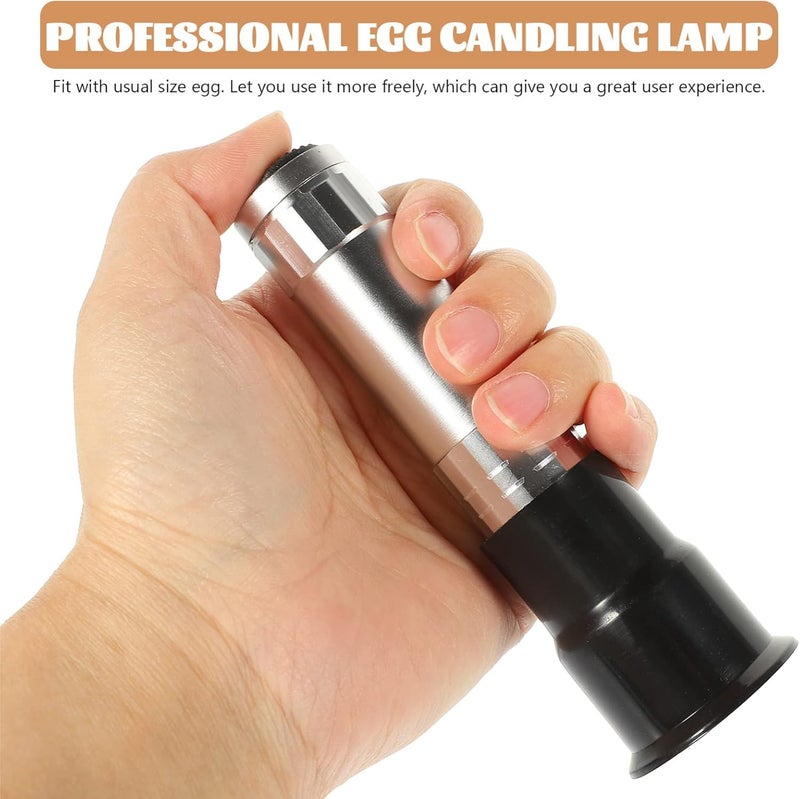 VICASKY Professional Candler Lamp for Incubation Portable Led Light for Checking and Development for Chicken - Image 5